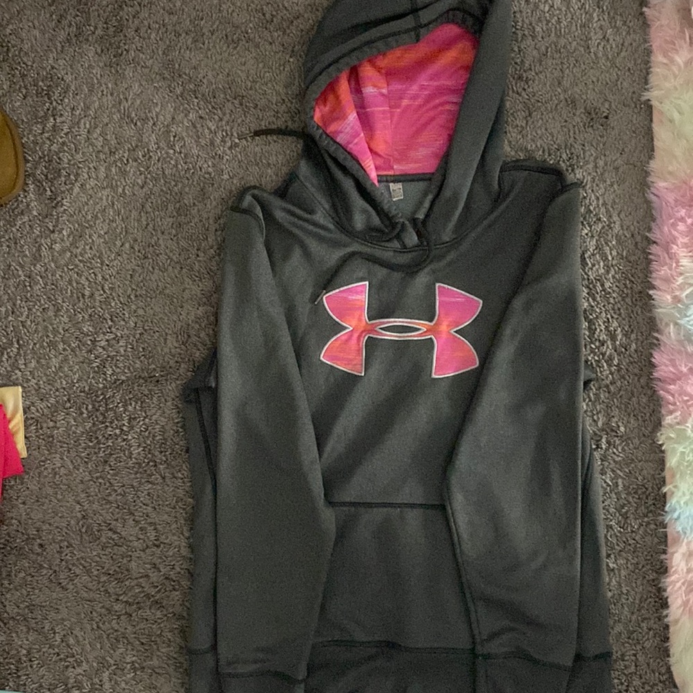 Girls Under Armor hoodie.